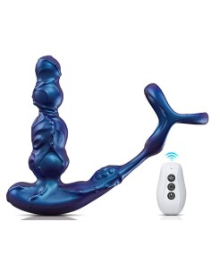 Plug vibrant + Ballstretcher Penerotaty 10 x 3.3cm