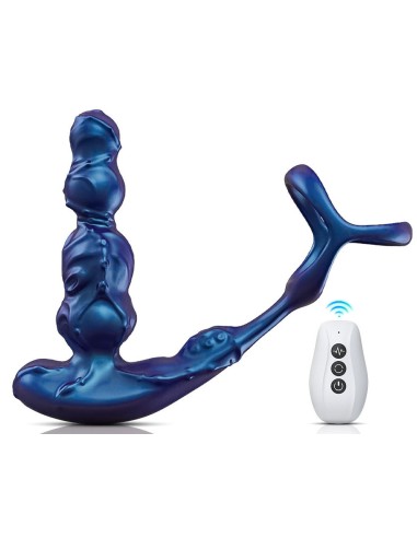 Plug vibrant + Ballstretcher Penerotaty 10 x 3.3cm