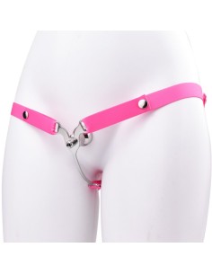 Dispositif Fem V-Free en métal Sangle rose