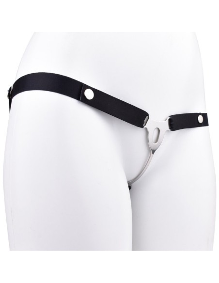 Dispositif Fem Fall-V en métal Sangle noire