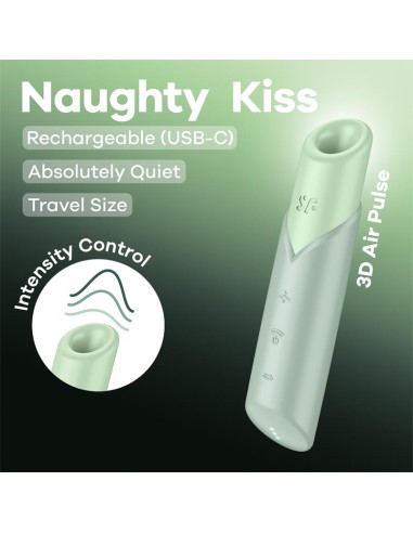 Stimulateur de clitoris Naughty kiss