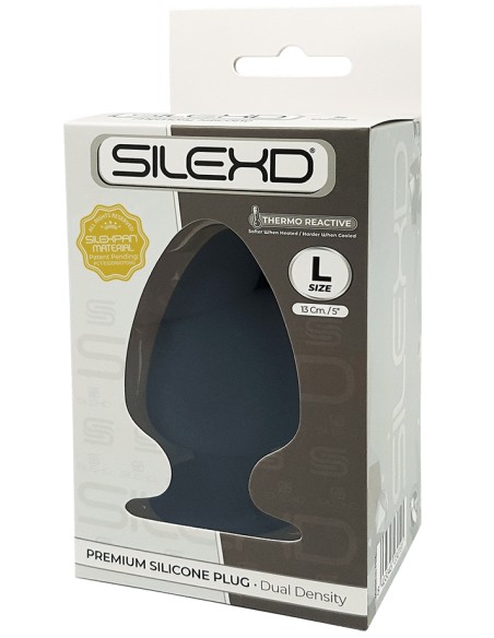 Plug Silexd Modèle 1 - L - 12 x 7.2cm Noir