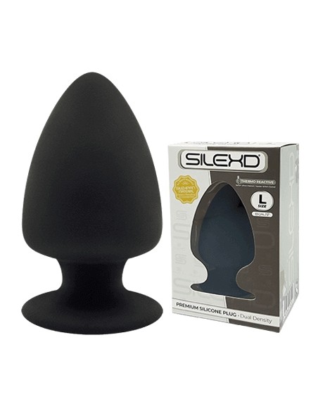 Plug Silexd Modèle 1 - L - 12 x 7.2cm Noir