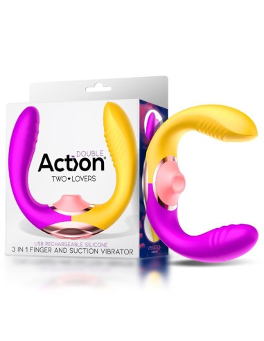 Stimulateur de clitoris et point G Two Lovers