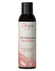 Lubrifiant eau All-natural strawberry 150ml