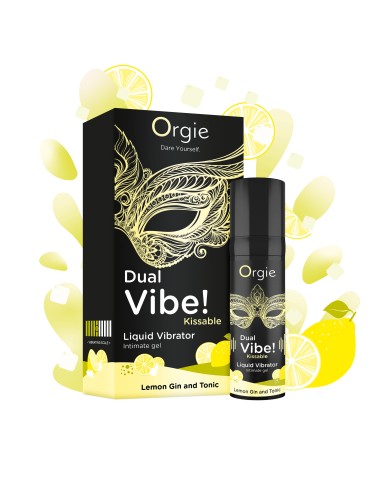Gel Stimulant Dual vibe lemon gin tonic 15ml