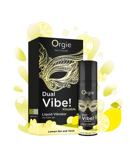 Gel Stimulant Dual vibe lemon gin tonic 15ml