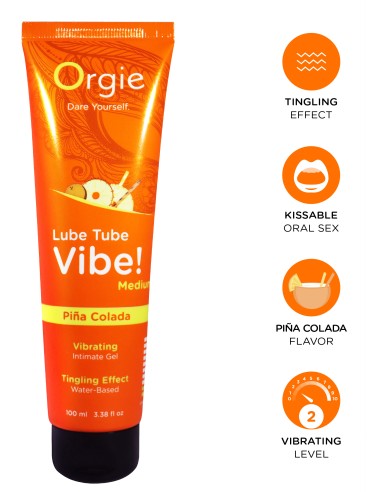 Lubrifiant eau Vibe! Médium Piña Colada 100ml