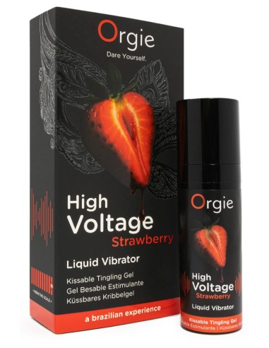 Gel vibrant High voltage Fraise 15ml