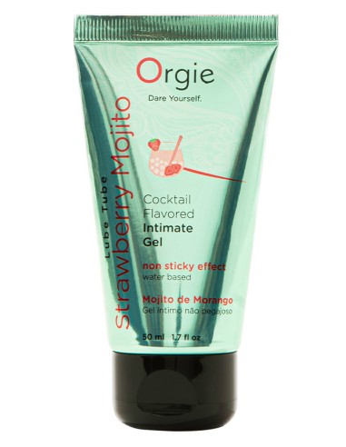 Lubrifiant Aromatisé Cocktail mojito fraise 50ml