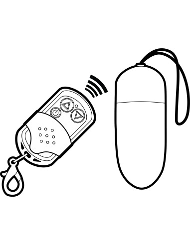 Oeuf vibrant sans fil Splash 8 x 3.4 cm Violet