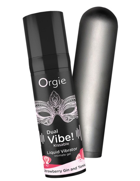 Coffret Bullet vibrant + Gel stimulant Dual vibe! bullet