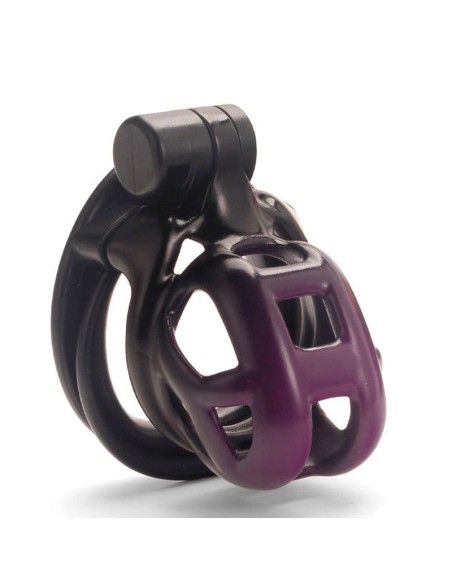 Cage Purplock 7 x 3.7cm Noir-Violet
