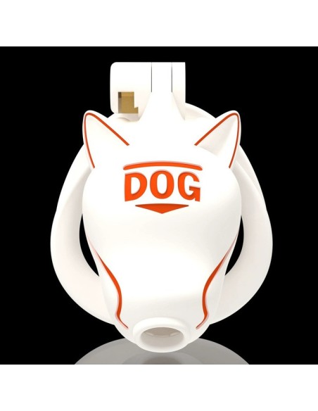 Cage Doglock Blanche 9 x 3.3cm