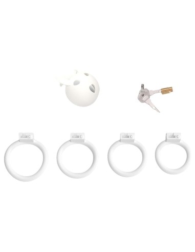 Cage Ptilapin 4.5 x 3.4cm Blanche