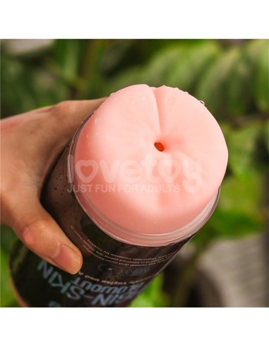 Masturbateur 2 entrées vagin-anus Virgin-skin blowout Bleu