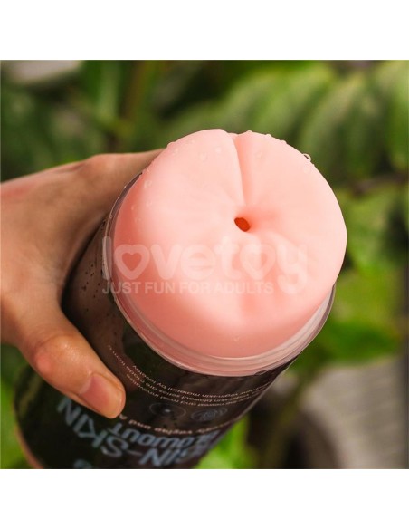 Masturbateur 2 entrées vagin-anus Virgin-skin blowout Bleu