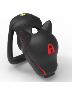 Cage Pupslave Noire 9 x 3.3cm