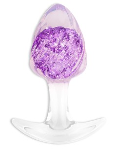 Plug transparent Crystalbutt M 8 x 3.7cm