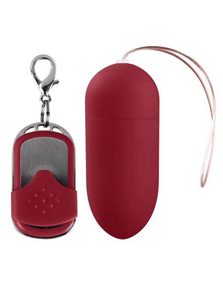 Oeuf vibrant sans fil Splash 8 x 3.4 cm Rouge Oeuf vibrant sans fil Splash 8 x 3.4 cm Rouge