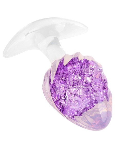 Plug transparent Crystalbutt M 8 x 3.7cm