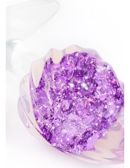 Plug transparent Crystalbutt M 8 x 3.7cm