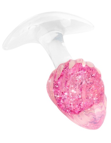 Plug transparent Crystalbutt S 7 x 3.1cm