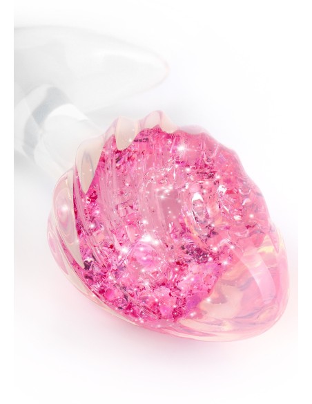 Plug transparent Crystalbutt S 7 x 3.1cm