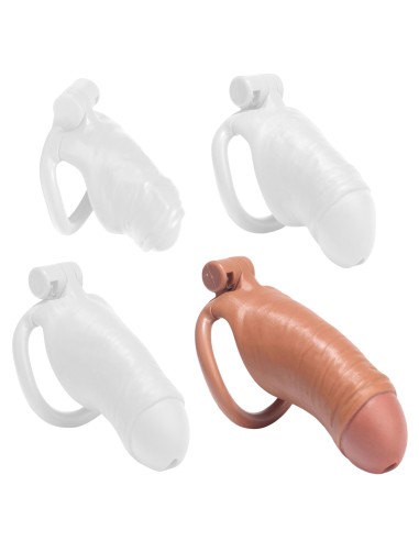 Cage Dick Marron XL 12.5 x 3.5cm