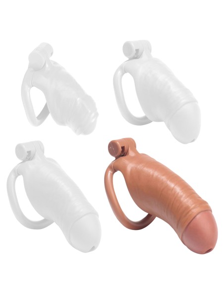 Cage Dick Marron XL 12.5 x 3.5cm