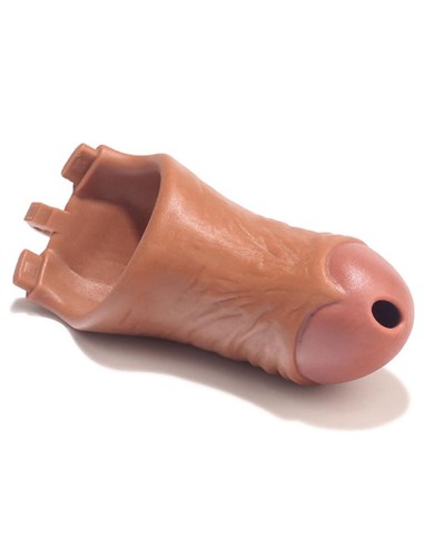 Cage Dick Marron L 10.5 x 3.5cm