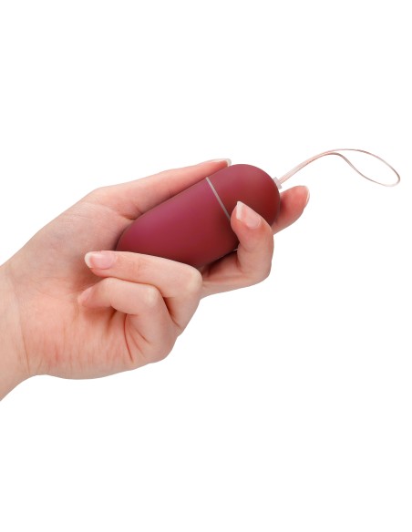 Oeuf vibrant sans fil Splash 8 x 3.4 cm Rouge Oeuf vibrant sans fil Splash 8 x 3.4 cm Rouge