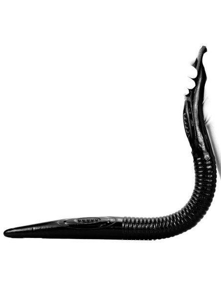 Double Gode long Blackworm 75 x 4.5cm