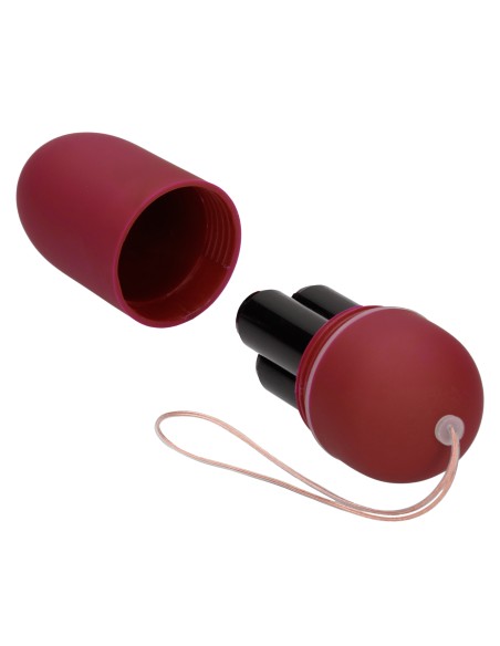 Oeuf vibrant sans fil Splash 8 x 3.4 cm Rouge Oeuf vibrant sans fil Splash 8 x 3.4 cm Rouge