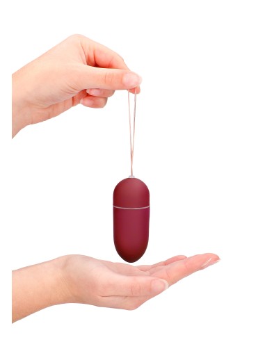 Oeuf vibrant sans fil Splash 8 x 3.4 cm Rouge