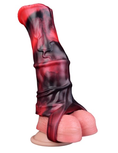Gaine à pénis vibrante Redhorse 16 x 5.4cm