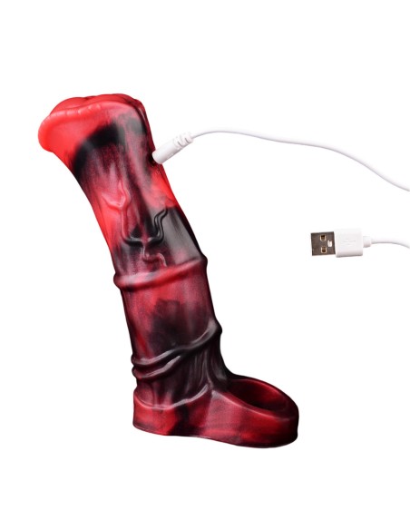Gaine à pénis vibrante Redhorse 16 x 5.4cm