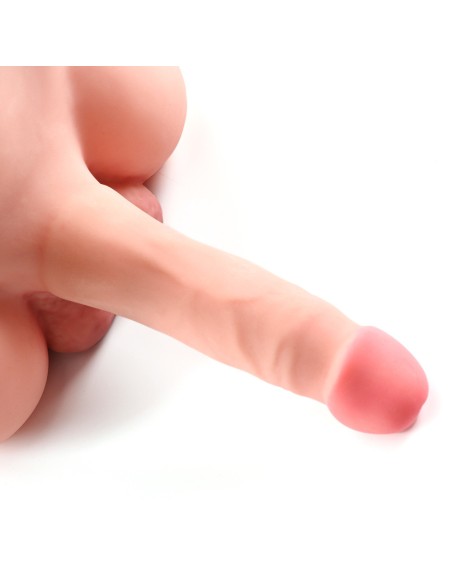 Masturbateur entrée anus et pénis flexible Torsoman 20 x 4.8cm