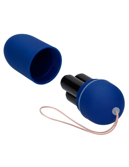 Oeuf vibrant sans fil Splash 8 x 3.4 cm Bleu