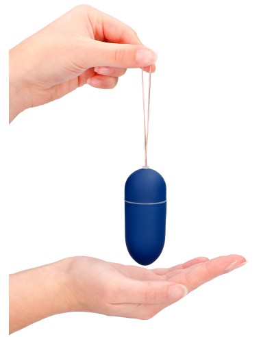 Oeuf vibrant sans fil Splash 8 x 3.4 cm Bleu