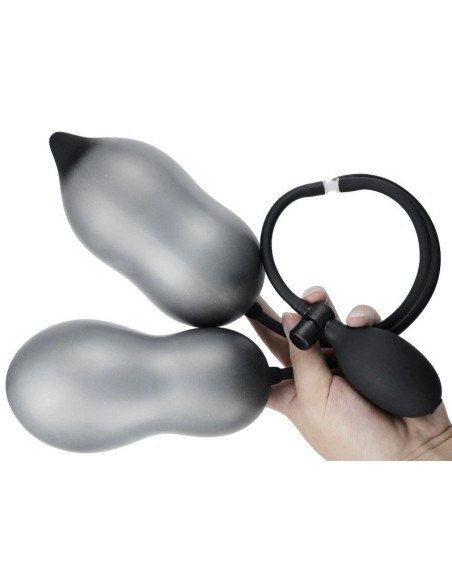 Double Plug gonflable Dualass 7.5 x 2.5cm