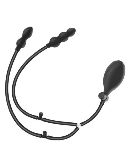 Double Plug gonflable Dualass 7.5 x 2.5cm