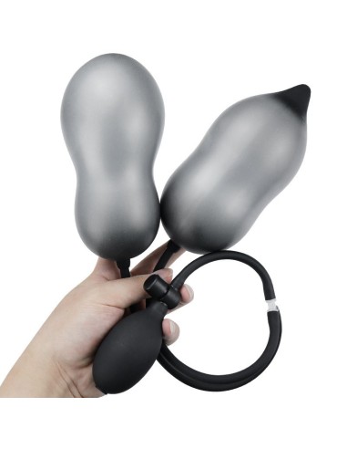 Double Plug gonflable Dualass 7.5 x 2.5cm