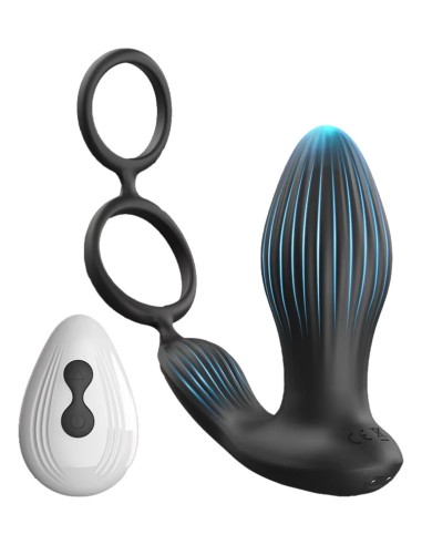Plug vibrant et Ballstretcher Testix 8 x 3.7cm