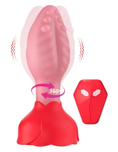 Plug vibrant Rotatif Rosy Gap 7.5 x 3.5cm