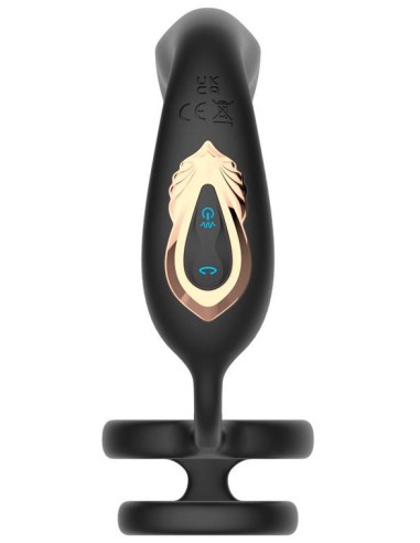 Plug prostatique + Cockring Bruce 8.5 x 2.6cm