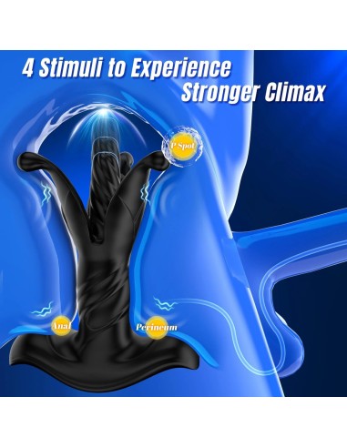 Plug vibrant Flowass 12 x 4 cm