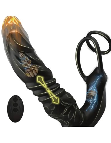 Plug prostatique + Ballstretcher Bonobass 13.5 x 3.5cm