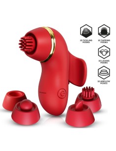 Stimulateur clitoridien Beeny 4 embouts