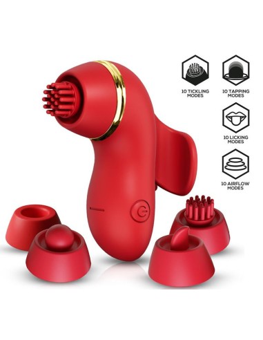 Stimulateur clitoridien Beeny 4 embouts